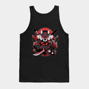 samurai dog Tank Top